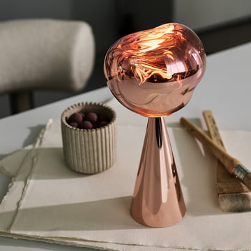 Tom Dixon - Melt LED table lamp with rechargeable battery, copper