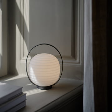 New Works - Lantern Portable table lamp with rechargeable battery