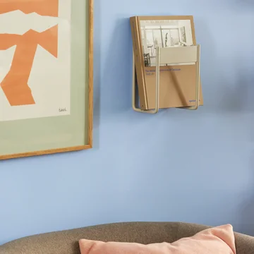 Hübsch Interior - Inbetween magazine holder, light gray