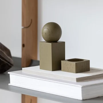 Twist salt and pepper set, oak from applicata