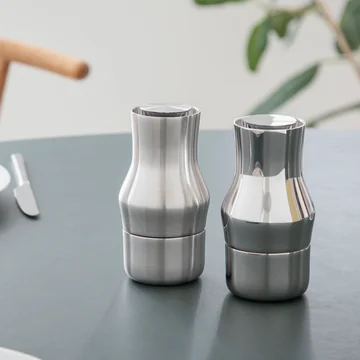 Gense - Dorotea spice mill, H 14 cm, matt and polished steel