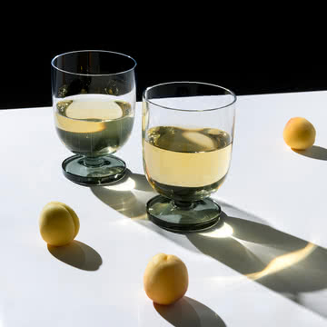 Tom Dixon - Puck water glass, smoke (set of 2)