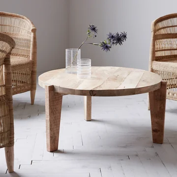 House Doctor - Bali coffee table, Ø 80 x H 40 cm, natural mango