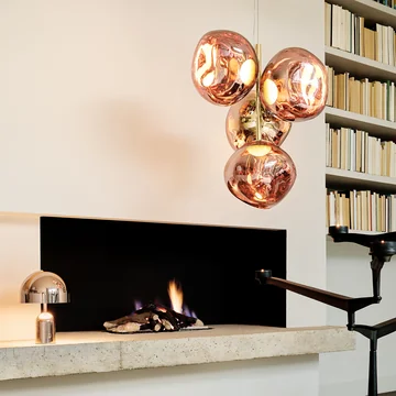 Tom Dixon - Melt Mini LED chandelier, copper / gold