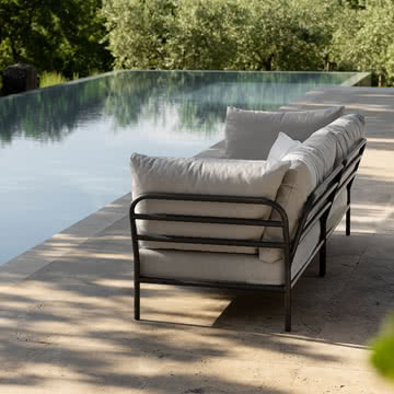 HOUE - Level 2 lounge set 4, dark gray / ash