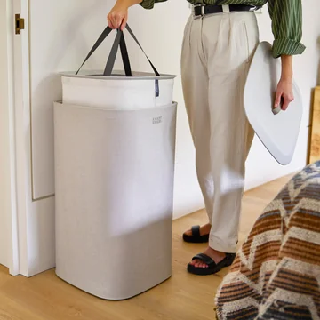 Joseph Joseph - Tota One laundry basket with one compartment 60 l, ecru