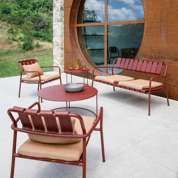 Vermobil - Verdea 2-seater sofa, terracotta
