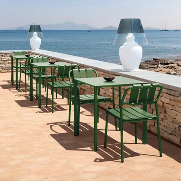 Vermobil - Verdea chair and armchair, dark green