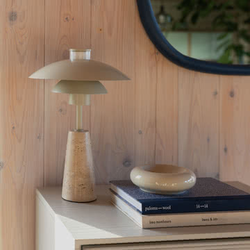 Zuiver - Cole LED table lamp, beige