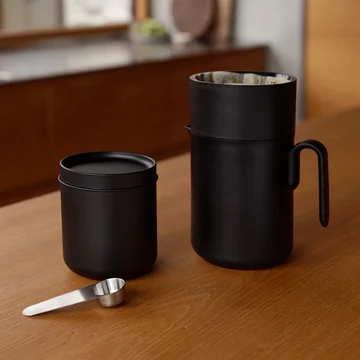 Zone Denmark - Singles Coffee tin with spoon, black