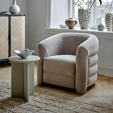 Bloomingville - Joel Lounge chair, gray