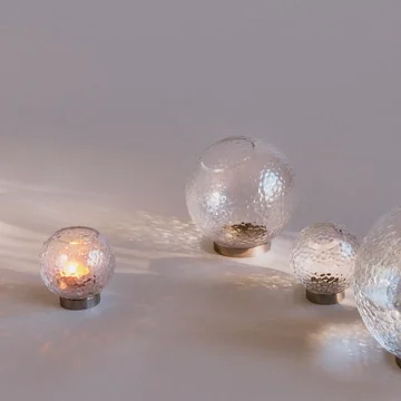 AYTM - Globe Bubbles, clear / silver