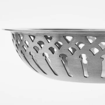 Nicolas Vahé - Bread basket, antique silver finish (set of 2)