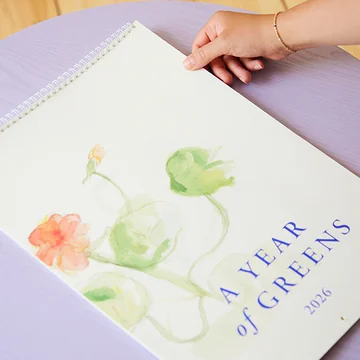 Paper Collective - A Year of Greens Calendar, 2026