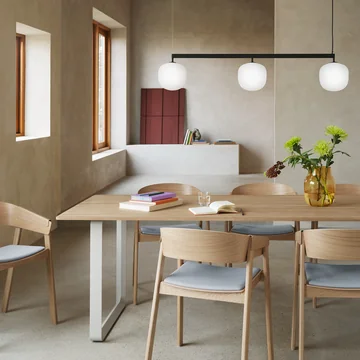 Muuto - Rime Rail Pendant light, Ø 18 cm, black