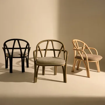 Gubi - Bistra lounge chair