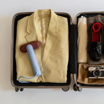 Steamery - Steam straightener Cirrus Lite Travel Steamer, sky & terra