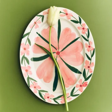 HAY - La Pittura Serving platter, oval, josephine