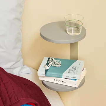 Hübsch Interior - Oto wall shelf, gray