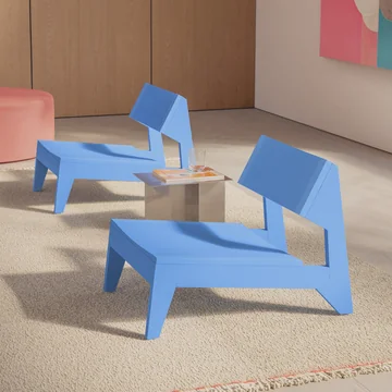 OUT Objekte unserer Tage - Schulz Lounge Chair, sky blue