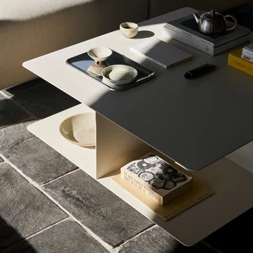 & Tradition - Develius EV3 Coffee table, ivory