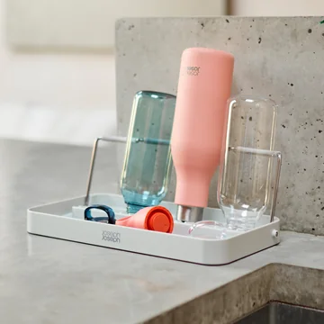 Joseph Joseph - DrySmart Draining rack for bottles, light stone
