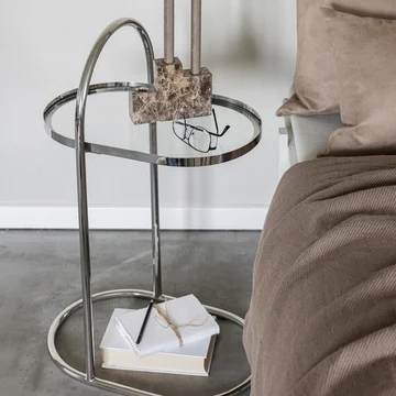 Mette Ditmer - Moves Side table, chrome