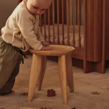 Ferm Living - Feve Children's stool, natural ash