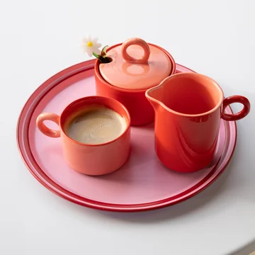 & klevering - Vano Tray, Ø 17 cm, pink