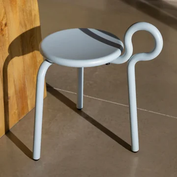 & klevering - Lasso Stool, ice blue
