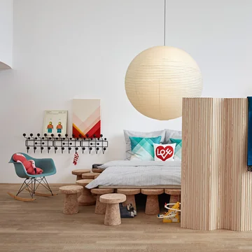 Vitra - Akari 120A pendant light, Ø 120 cm, natural