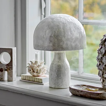 Bloomingville - Adria table lamp, H 43 cm, mother of pearl