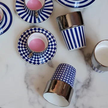 POLSPOTTEN - Aunty series, cups, multicolored