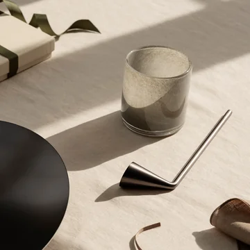 Blomus - Nox Candle snuffer, burned metal