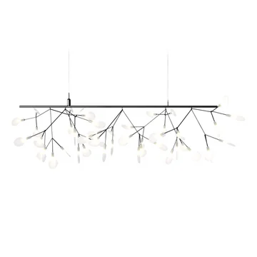 Moooi - Heracleum III Linear Pendant Light, nickel
