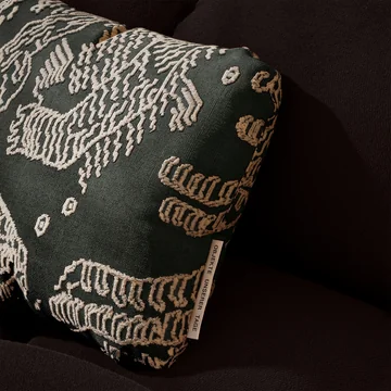 OUT Objekte unserer Tage - SANDER ACCESSOIRES Pillow - Teal/White (Tiger Mountain Col. 003 by Dedar)