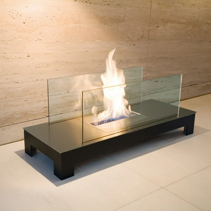 Radius Design - Floor Flame - stainless steel