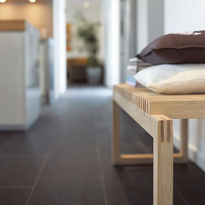 Cutter Wooden bench from Skagerak