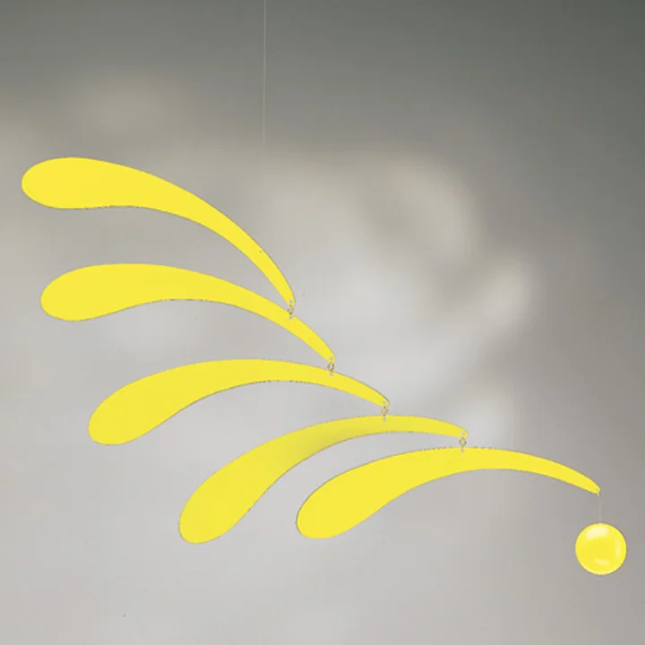 Stylish mobile made of wood