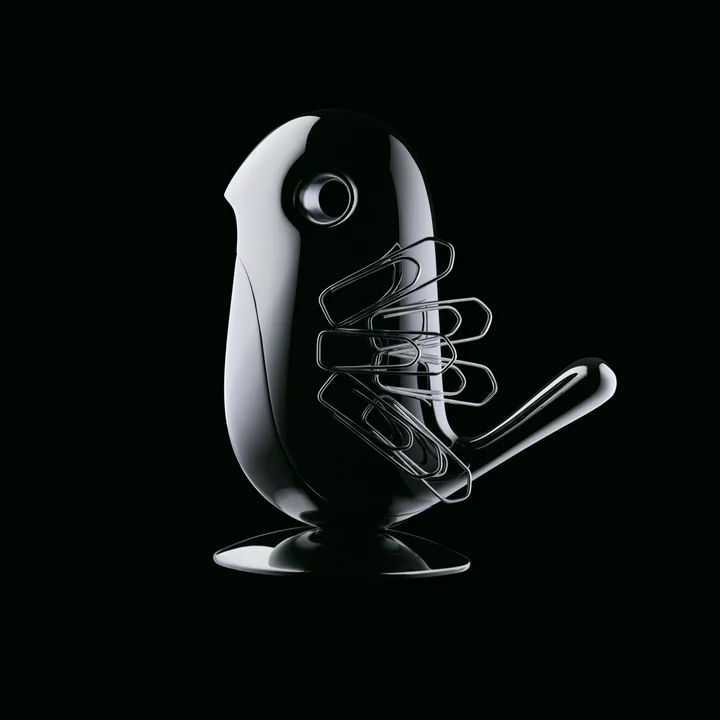 Stylish metal bird for the office