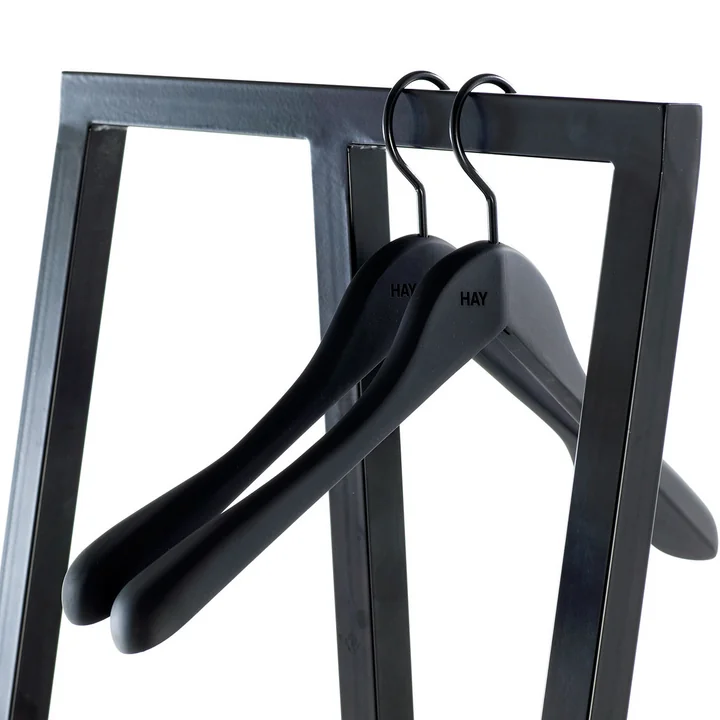 Classic design on the clothes rail