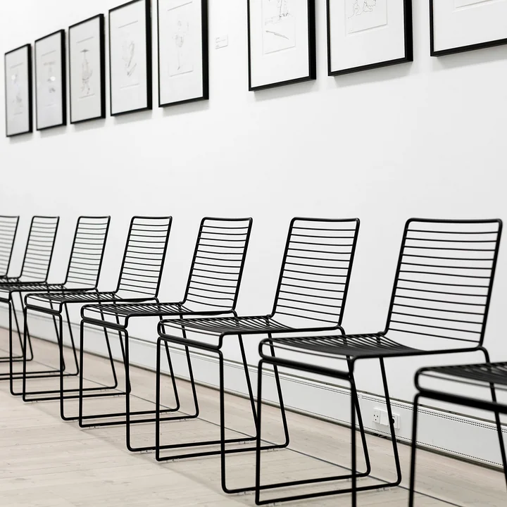 The HAY Hee chair in black