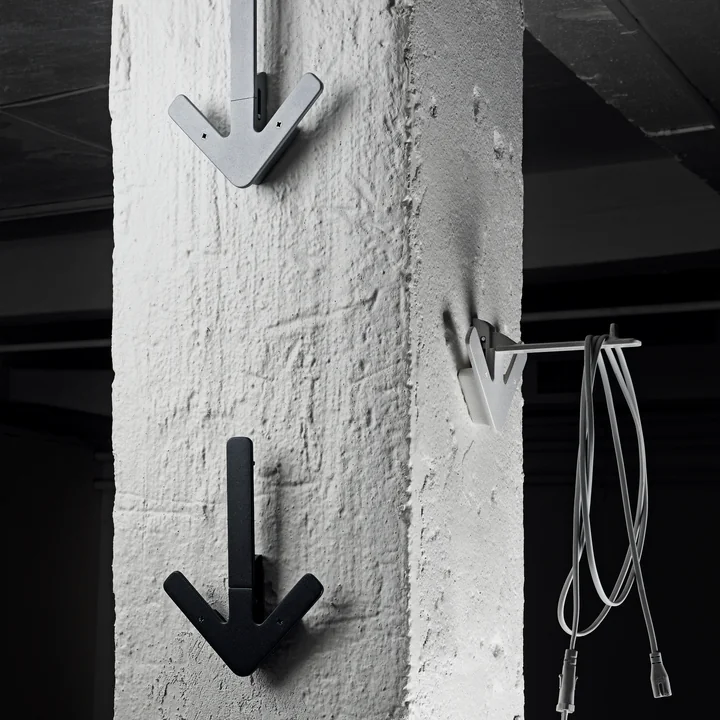 The Arrow Hanger from Design House Stockholm is multifunctional