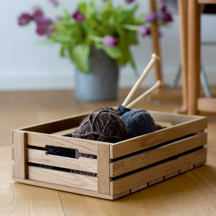 Dania Teak apple box