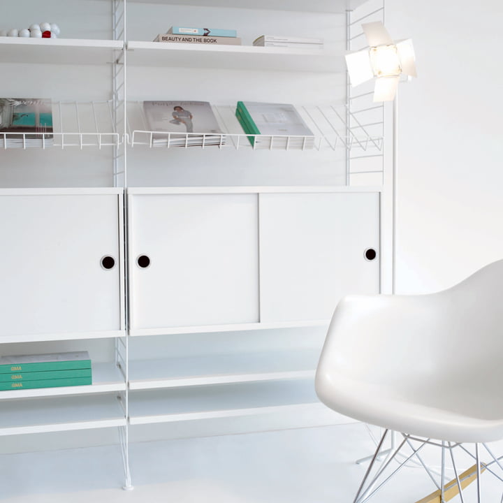 String Shelf System, white