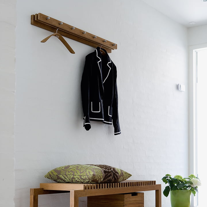 Cutter Coat rail as a wardrobe