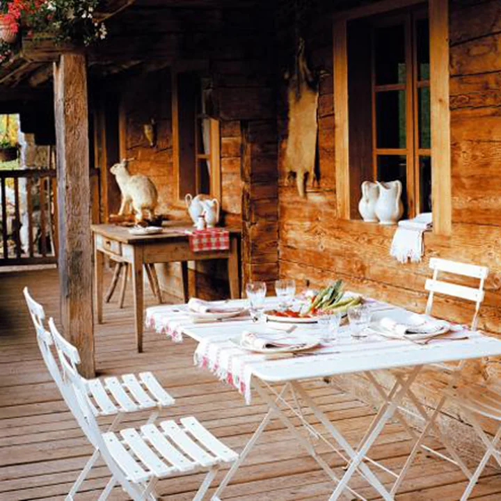 Bistro Folding chair and table Classique with charm