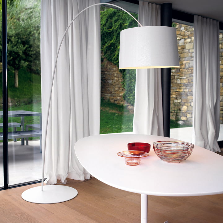 Twiggy arc lamp from Foscarini