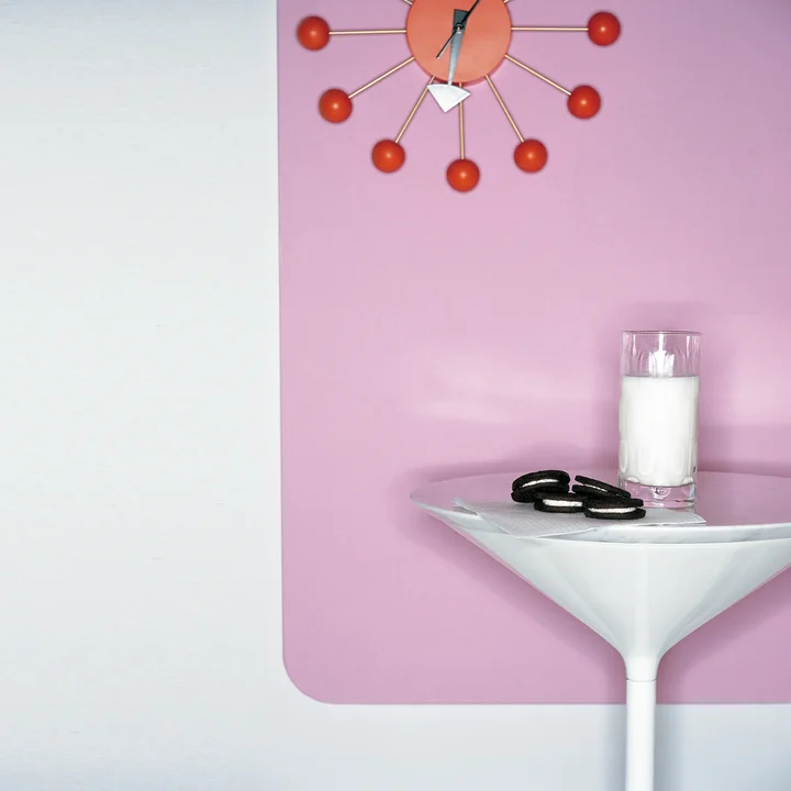 Tempo side table by Zanotta in white