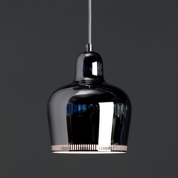 The A 330S Golden Bell pendant lamp by Alvar Aalto for Artek